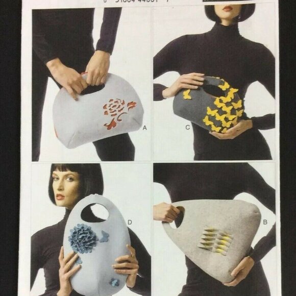 Vogue Patterns V8892 Handbag Sewing Pattern For Customizable Styles & Sizes - Picture 1 of 3